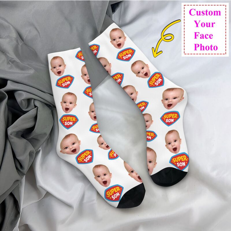 Dress Sock Men - Super Son Custom Männer Frauen Crew
