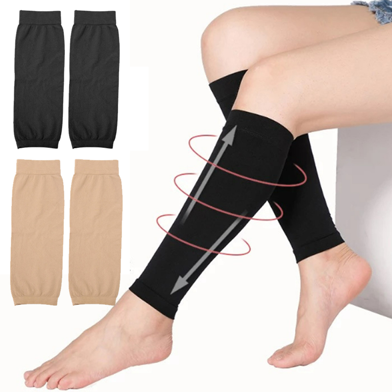 Compression Sleeve Calf - Unisex Elastische Kompressionssocken Wadenstulpen Atmungsaktive Sportsocken