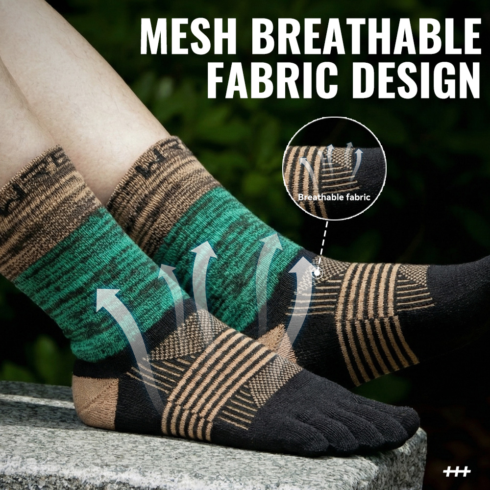 WRELS 1/2/3 Paar Fünf-Finger-S – Wool Hiking Sock Bewertung und Preis