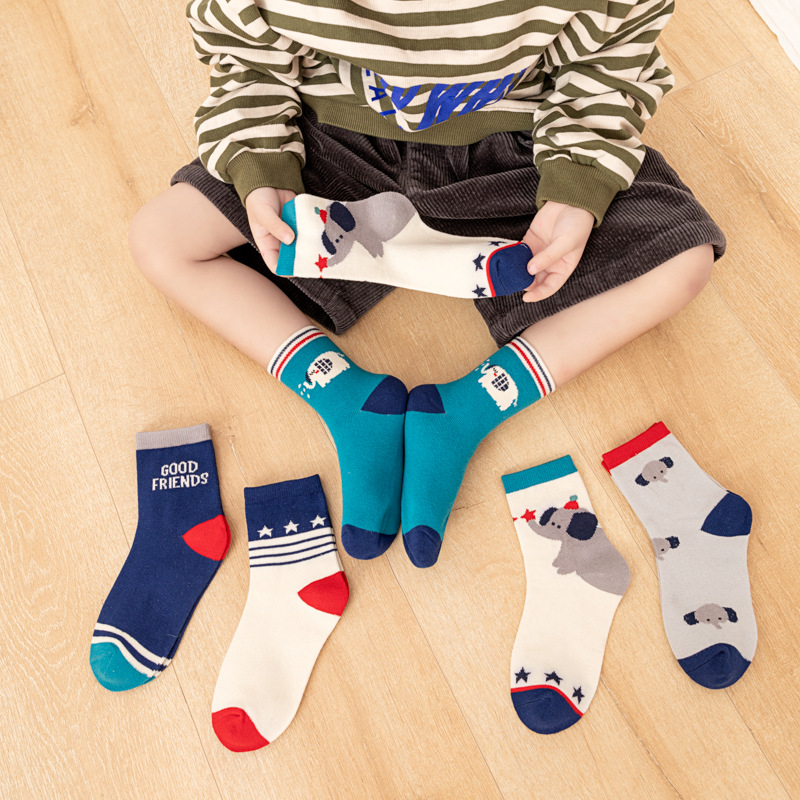 5er-Pack Kindersocken für Jung – Cotton Crew Sock Pack Bewertung und Preis