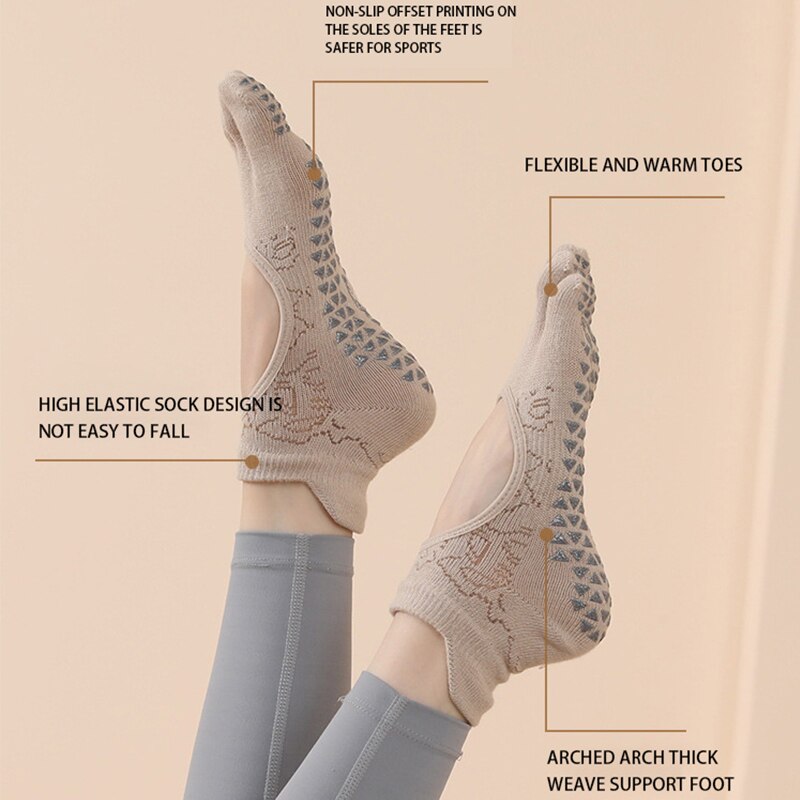 Frauen Yoga Zehen socken hochw – Grip Sock Yoga Bewertung und Preis