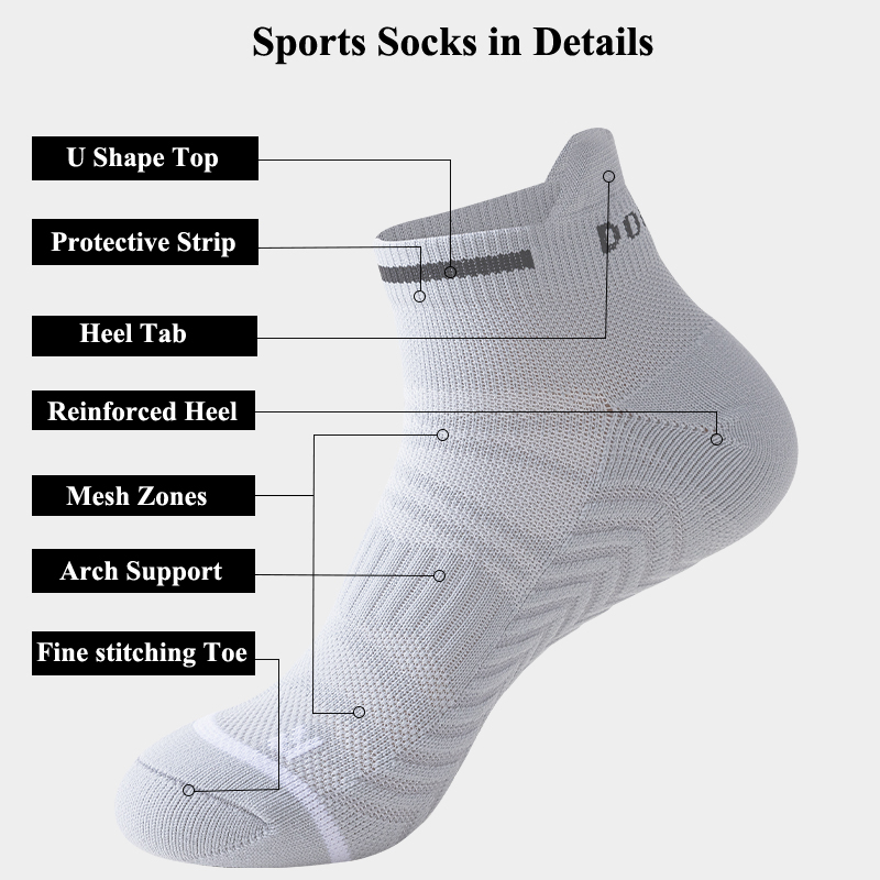 Knöchelsocken, sportlich, gepo – Athletic Sock Cushion Bewertung und Preis