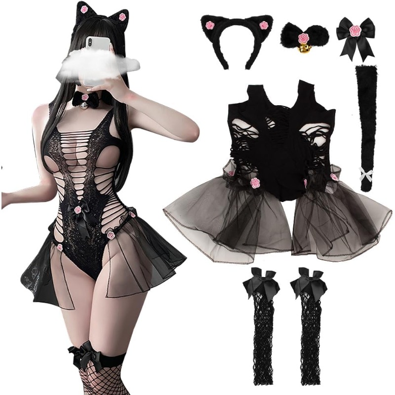 Frauen Sexy Dessous Cosplay Ka – Fishnet Stocking Women Bewertung und Preis