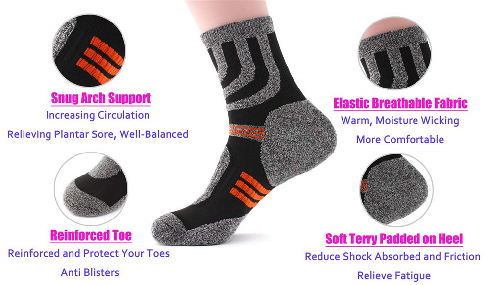 5 Paar Socken für Herren, Anti – Wool Hiking Sock Bewertung und Preis